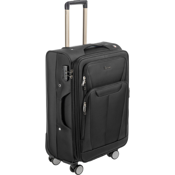 Чемодан MONZA 23014# (L, черный)