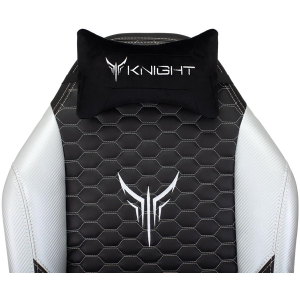 Кресло игровое Knight Neon (1717269) черный/серебряный