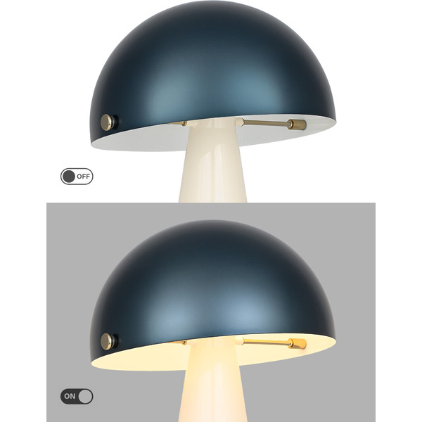 Светильник настольный ArtStyle HT-909BLB (бежевый/синий)