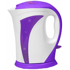 Электрический чайник Polly EK-17 (бело-фиолетовый)