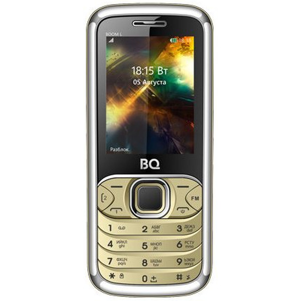 Мобильный телефон BQ BQ-2427 BOOM L Золотой