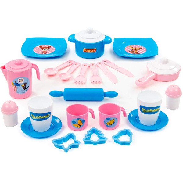 Набор игрушечной посуды Полесье Простоквашино 85443