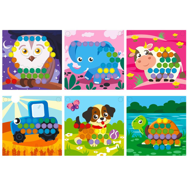 Сортер-мозаика BRAUBERG Монтессори  665247