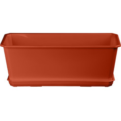 Ящик балконный  IDILAND Basil 221600632/01 (терракотовый)