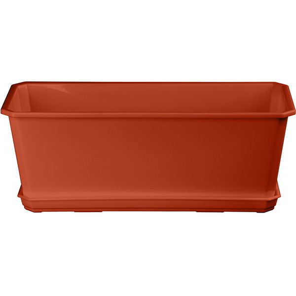 Ящик балконный  IDILAND Basil 221600632/01 (терракотовый)