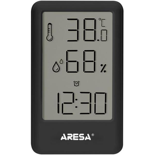 Метеостанция ARESA AR-1402 (черный)