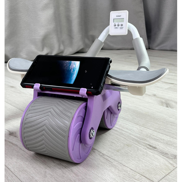 Ролик для пресса Calviano фиолетовый