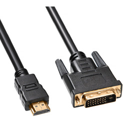 Кабель Buro HDMI-19M-DVI-D-3M