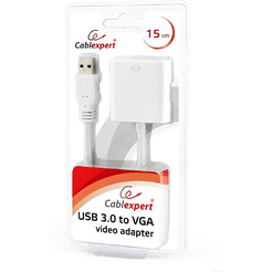 Переходник Cablexpert AB-U3M-VGAF-01-W