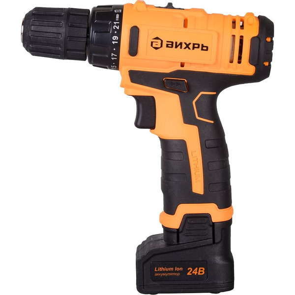 Дрель-шуруповерт Вихрь ДА-24Л-2К (72/14/18)