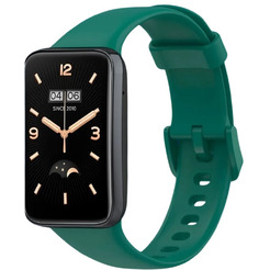 Ремешок Bingo Silicone для XIAOMI Smart Band 7 Pro (темно-зеленый)
