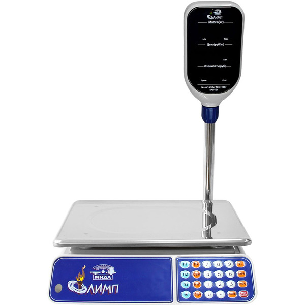 Весы торговые МИДЛ МТ 30 МГДА (5/10, 355х235) «Олимп 1УР» 71048634