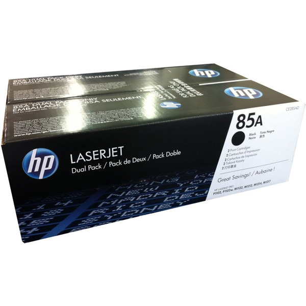 Комплект картриджей HP 85A (CE285AF) 2 шт.