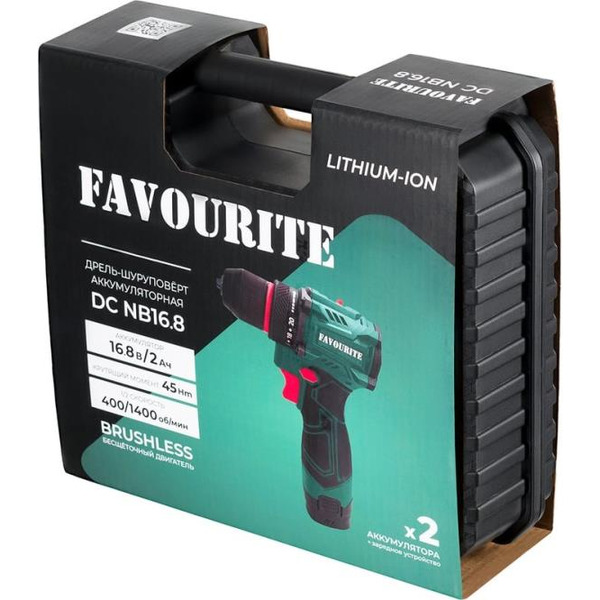 Дрель-шуруповерт FAVOURITE DC NB16.8