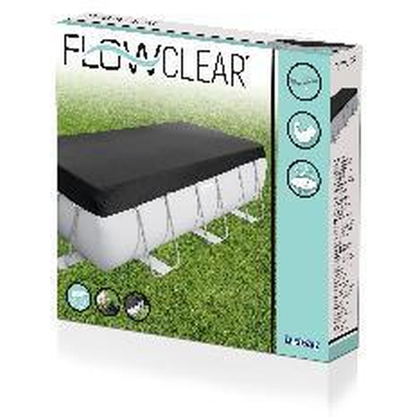 Тент-чехол Bestway 58232 (396 х 185 см) для бассейнов 404x201x100, 412x201x122