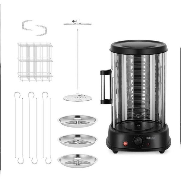 Электрошашлычница Kitfort КТ-1411