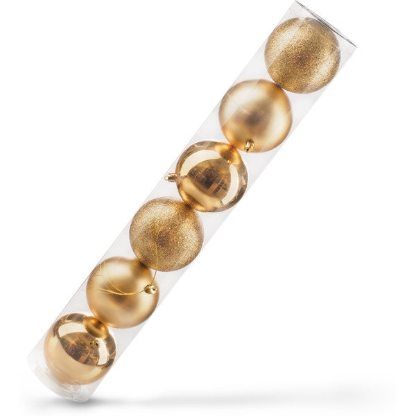 Набор новогодних шаров Ausini VT25-04009-1