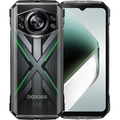 Смартфон Doogee S Cyber Pro 12GB/512GB (черный/зеленый)