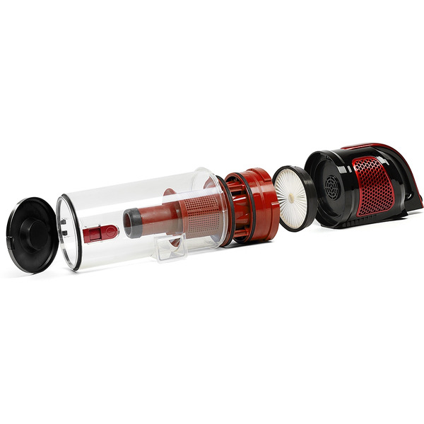 Пылесос KITFORT КТ-521-1 красно-черный