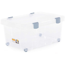 Ёмкость для хранения на колёсиках с крышкой Полесье №51 52100