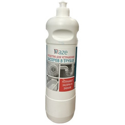 Средство для устранения засоров в трубах RAZE, 1л