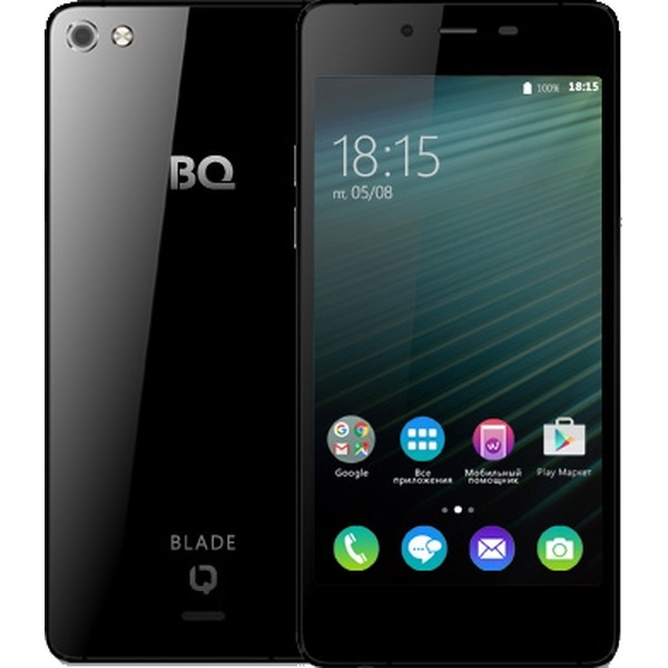 Смартфон BQ-Mobile BQS-4800 Blade Черный+Золотой