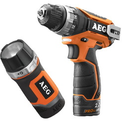 Шуруповерт AEG Powertools BS 12 C2 LI-202B KIT1-X5 с АКБ и ЗУ (4935451237)