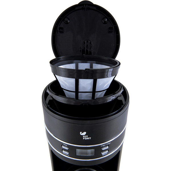 Кофеварка KITFORT KT-704-2 черная