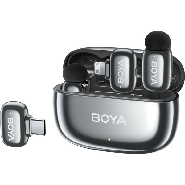 Радиосистема BOYA Mini 2-02 (серебристый)