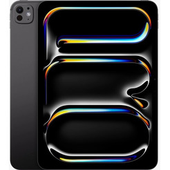 Планшет Apple iPad Pro 11 Wi-Fi 2024 A2836 (MVV83HN/A) 256GB черный космос + Адаптер питания