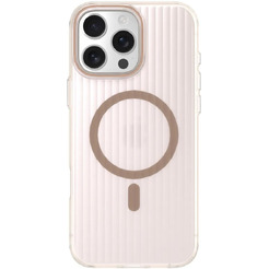 Задняя накладка CASE Translucent Strip Apple iPhone 16 Pro Max (золотой)