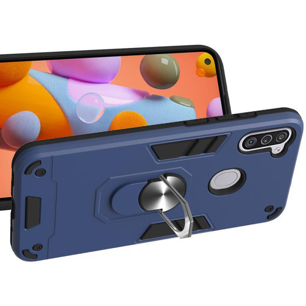 Бампер Bingo Warrior для Samsung Galaxy A11 (синий)