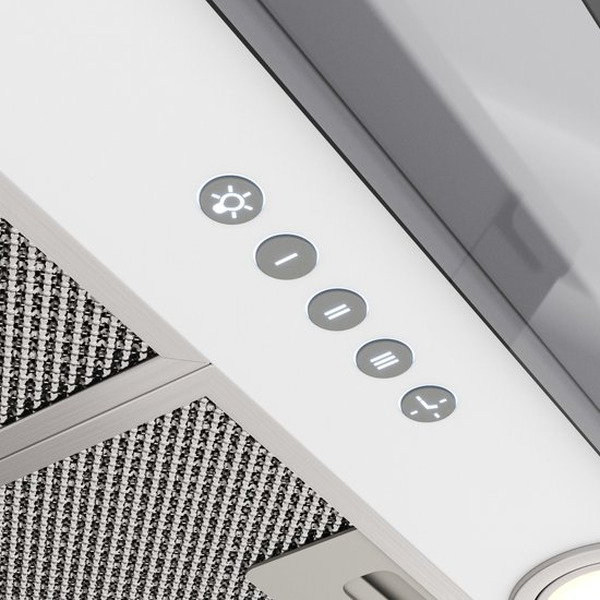 Кухонная вытяжка ELIKOR Sense Glass 60П-1000 SM/белый 229362