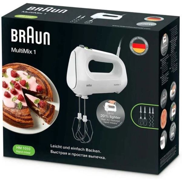 Миксер BRAUN HM1010WH