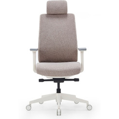 Кресло компьютерное SitZone CH-K55A-BS ткань, бежевый, крестов. пластик