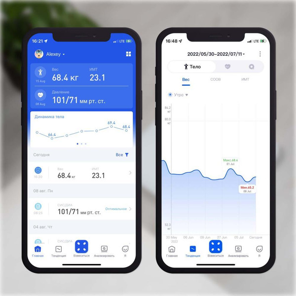 Напольные весы Picooc Basic