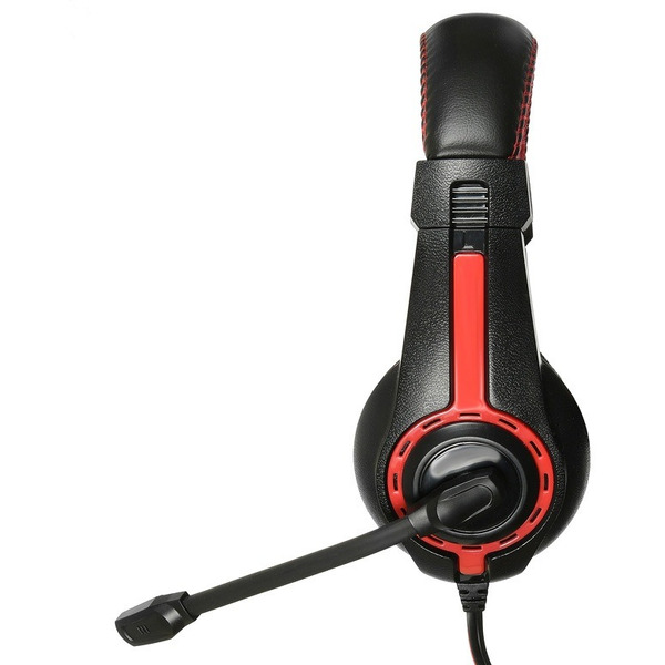 Наушники Oklick HS-L200 (черный/красный)