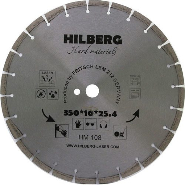 Алмазный диск Hilberg HM108 350*25,4*12