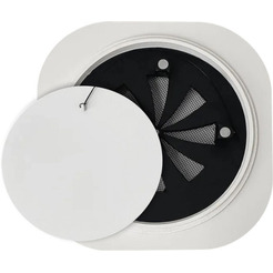 Вентиляционная решетка теневая с вентилятором с таймером и регулировкой воздуха HOMY AIR A125WRT