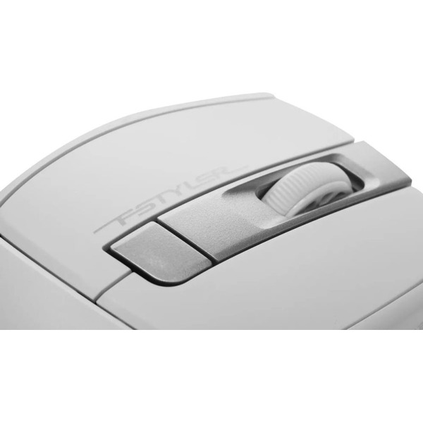Мышь A4Tech Fstyler FG35S (белый/серебристый)