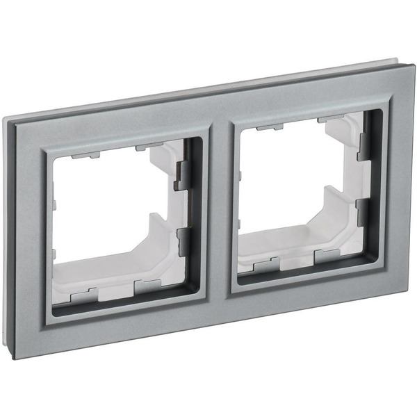 Рамка IEK Brite РУ-2-БрС-44