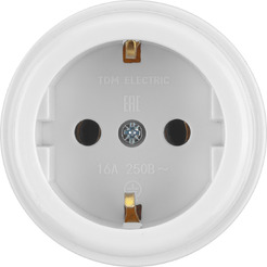 Розетка TDM Electric Ретро SQ1806-0527 (белый)