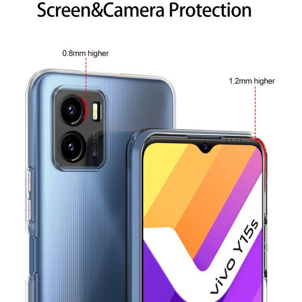 Бампер Bingo TPU 2.0mm для VIVO Y15s Белый