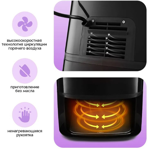 Аэрогриль Kitfort KT-2215