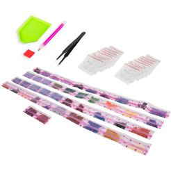 Картина стразами (алмазная мозаика) ОСТРОВ СОКРОВИЩ «Девочка в лесу» 662578