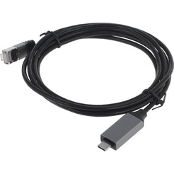 Кабель BURO BU-USB-C-LAN1000-2M