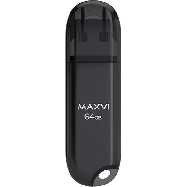 USB флеш-накопитель Maxvi P1 64GB (черный)