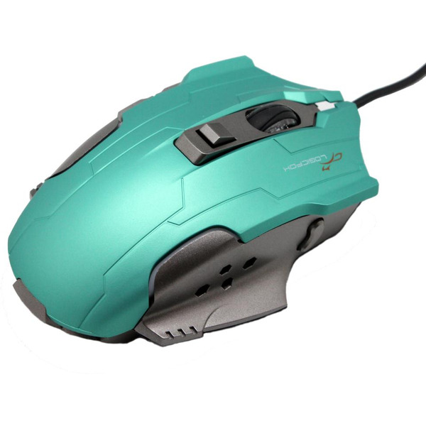 Мышь игровая IAMTECH PTMOW8099 бирюзовый