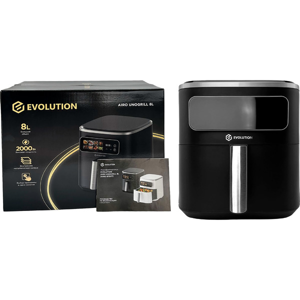 Аэрофритюрница Evolution AIRO 8700Т Black