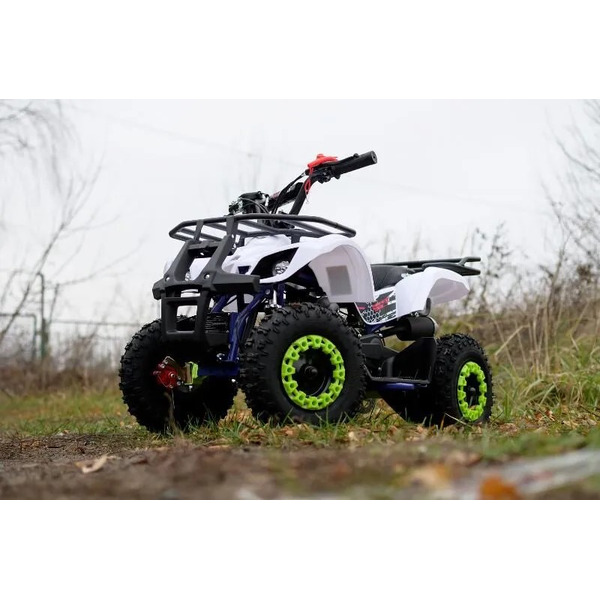 Квадроцикл AVM Grizlik 49 Max (белый)